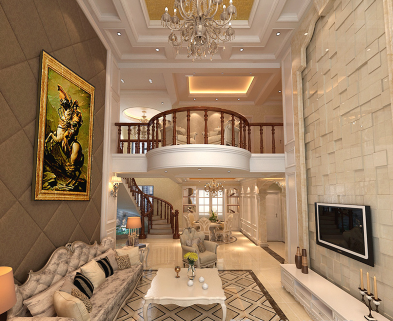 別墅復式型效果圖